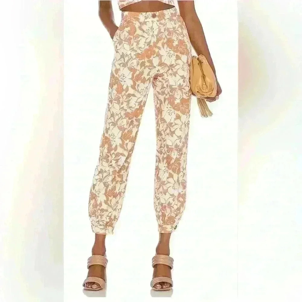 Lovers + friends Lacey floral pants XS - Picture 2 of 13